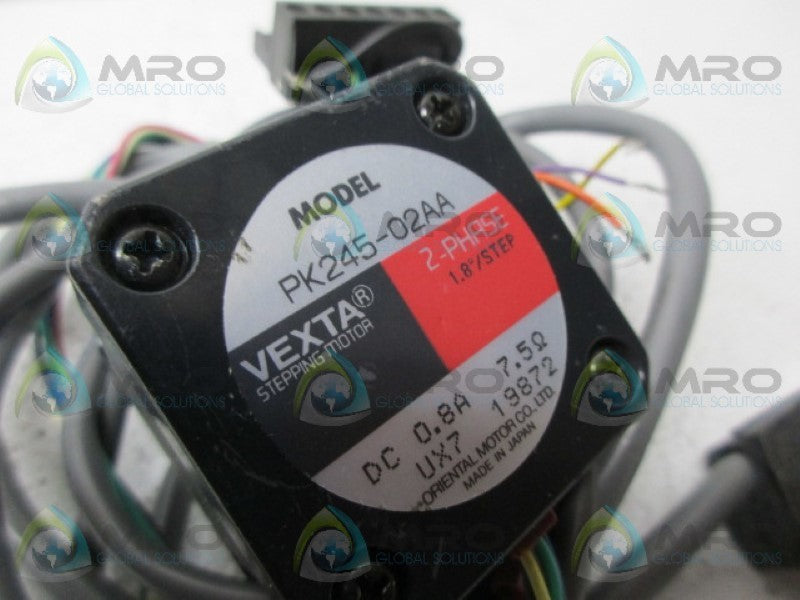 ORIENTAL MOTOR PK245-02AA PHASE STEPPING STEPPER MOTOR UNMP