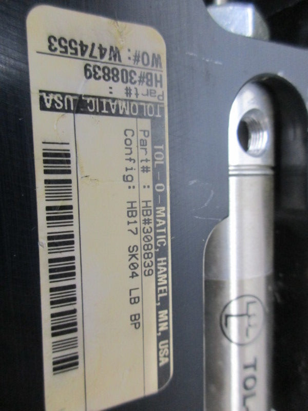 TOL-O-MATIC HB#308839 POWER BLOCK ROD CYLINDER SLIDE UNMP