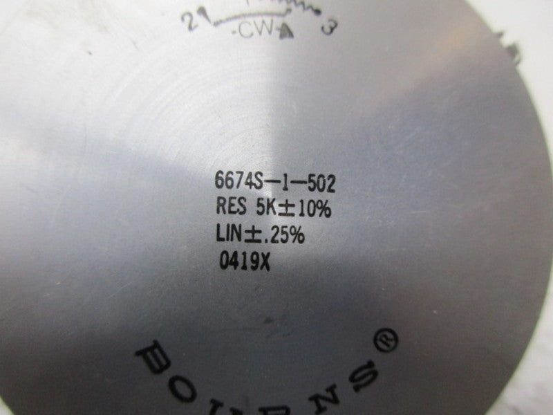 BOURNS 674S-1-502 POTENTIOMETER UNMP