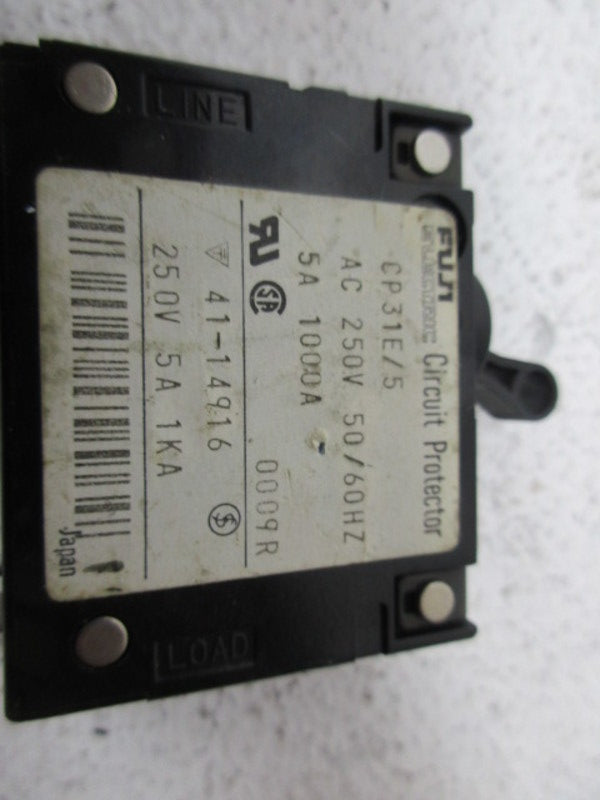 FUJI ELECTRIC CP31E/5 CIRCUIT BREAKER 5A UNMP
