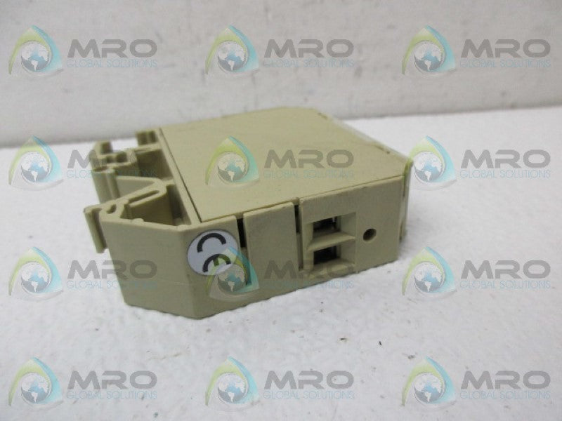 WEIDMULLER 60986 EGO1 OPTOISOLATOR TRANSISTOR MODULE   UNMP