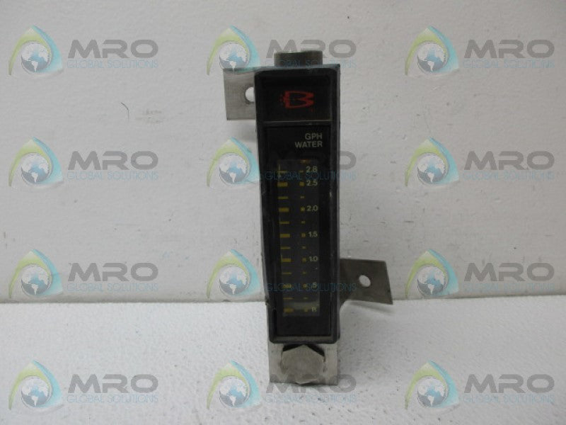 BROOKS 3750-7B3A1AA FLOW METER UNMP