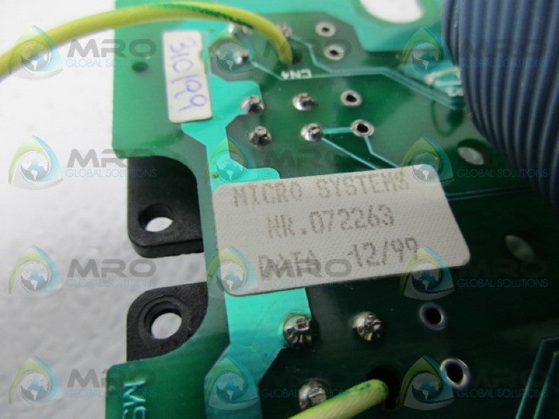 MICRO SYSTEMS 072263 CIRCUIT BOARD UNMP