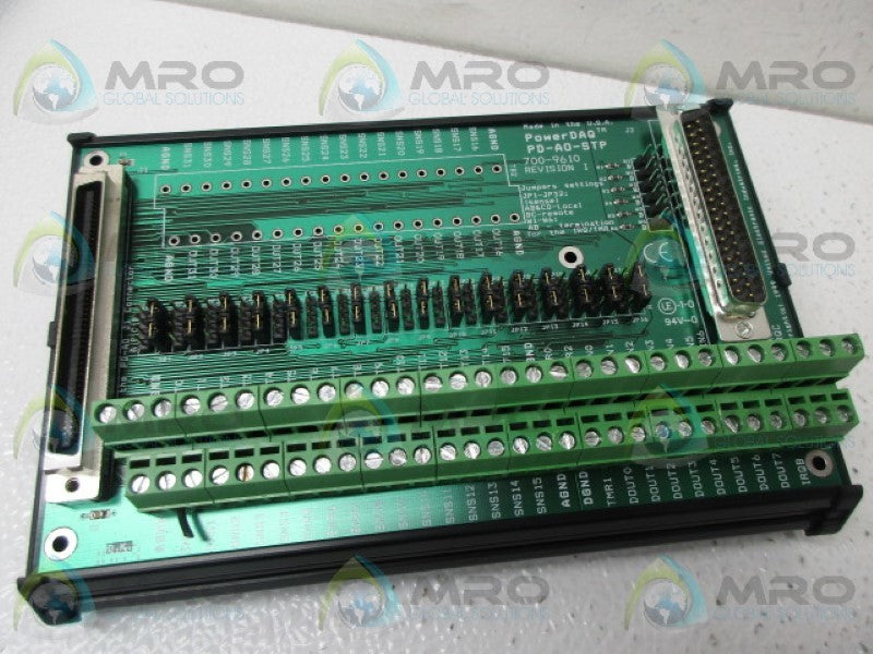 UNITED ELECTRONIC PD-AO-STP 700-9610 SCREW-TERMINAL NSNP