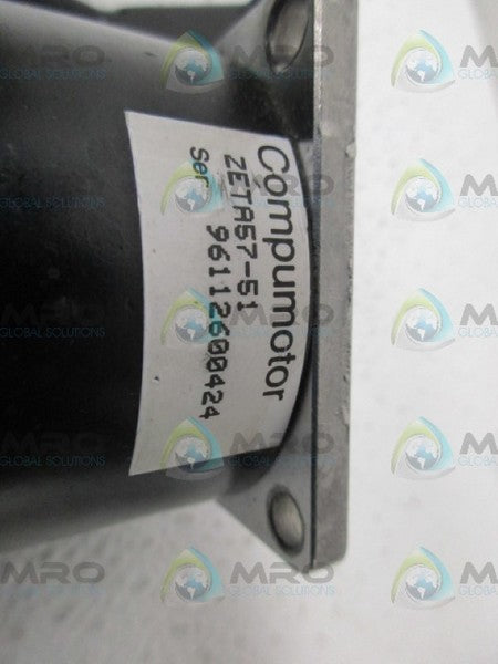 COMPUMOTOR ZETA57-51 STEP MOTOR UNMP