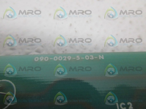 PANALARM 090-0029-5-03-N PC SEQUENCE BOARD UNMP