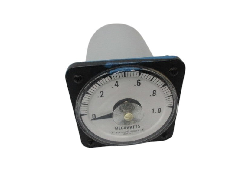GENERAL ELECTRIC 6485K57021 PANEL METER 0-1.0 MEGAWATT UNMP
