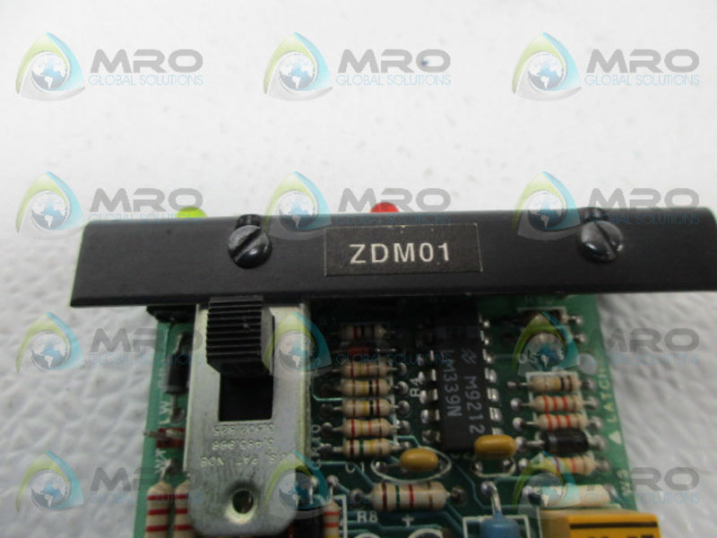 FCI ZDM01 ZONE MODULE UNMP