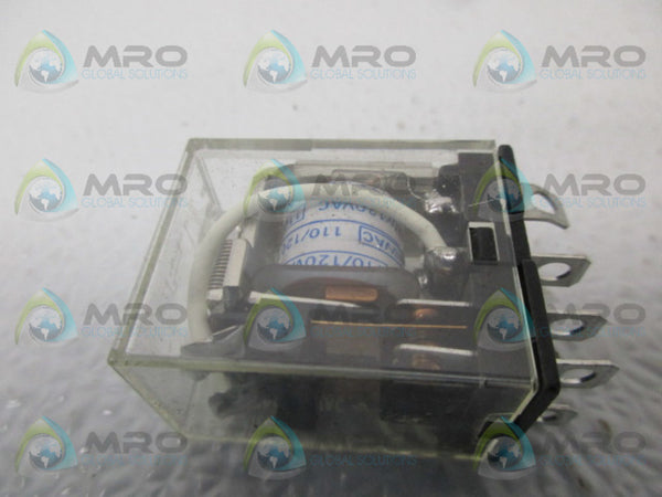 OMRON LY2 RELAY 110/120VAC  UNMP