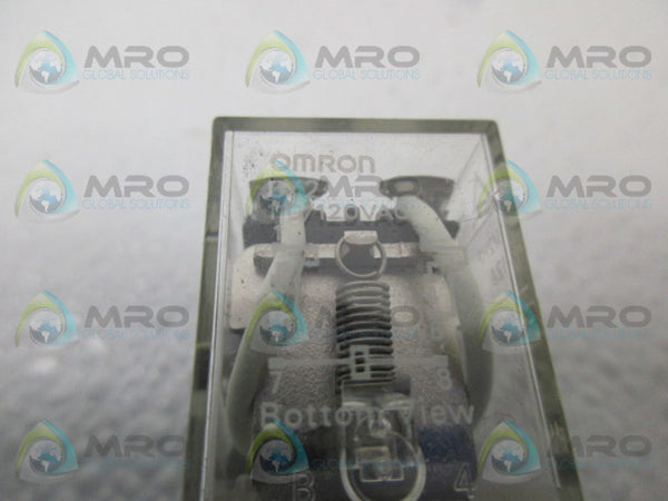 OMRON LY2 RELAY 110/120VAC  UNMP