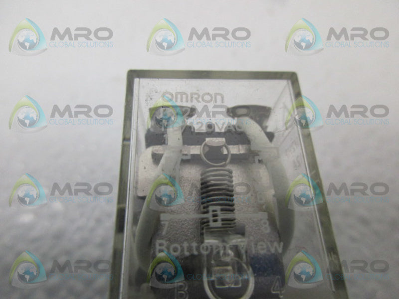 OMRON LY2 RELAY 110/120VAC  UNMP
