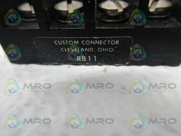 CUSTOM CONNECTOR RB11 RELAY SOCKET UNMP