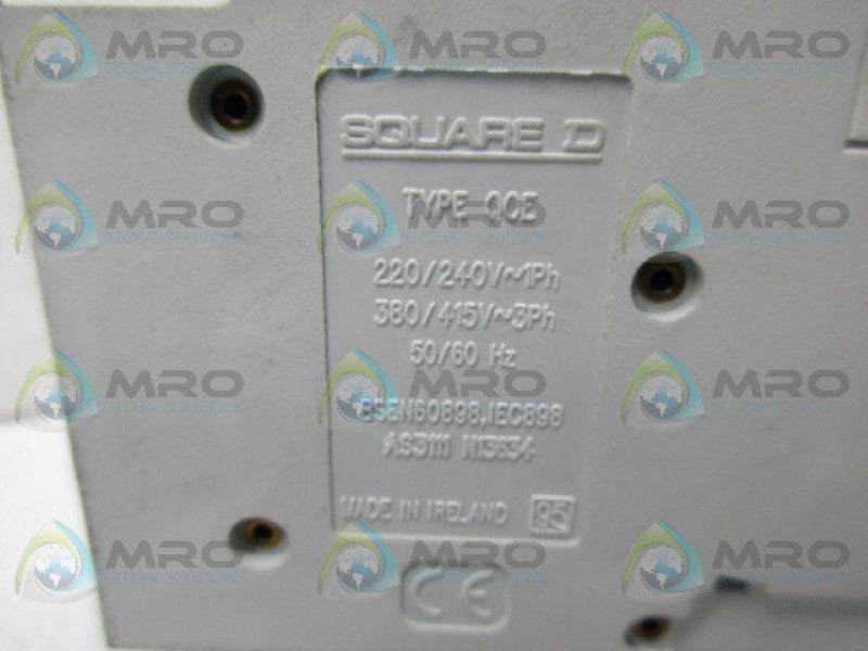 SQUARE D QO332ED10 CIRCUIT BREAKER 32A UNMP