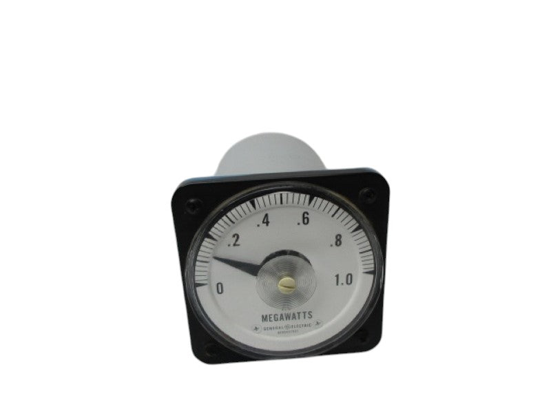 GENERAL ELECTRIC AB30 50-112251AJXP1AAD PANEL METER 0-1.0 MEGAWATTS UNMP