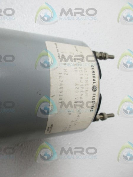GENERAL ELECTRIC AB30 50-112251AJXP1AAD PANEL METER 0-1.0 MEGAWATTS UNMP