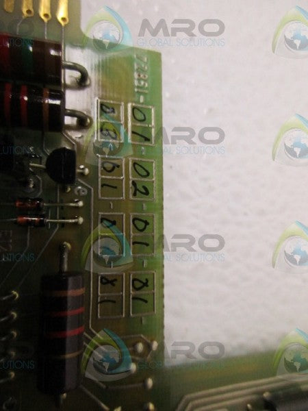 BENTLY NEVADA 72851-01-02-01-01-03-01-01-81 CONTROL BOARD UNMP