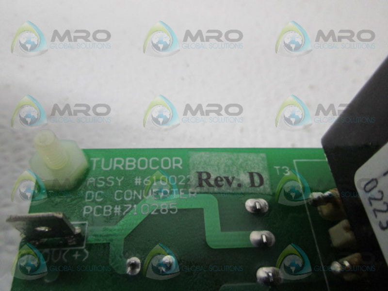 TURBOCOR 610022 DC CONVERTER UNMP