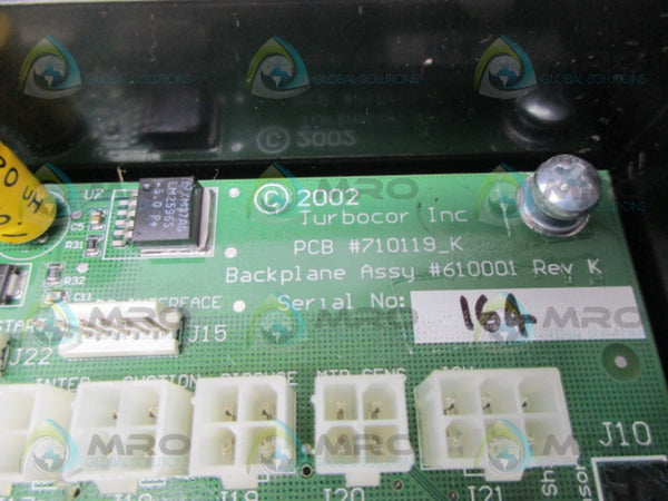 TURBOCOR 610001 INTERFACE BOARD UNMP
