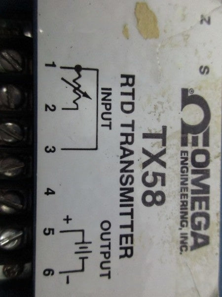 OMEGA TX58 TRANSMITTERUNMP