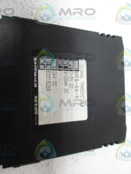 M-SYSTEM HVS-6A-R SIGNAL TRANSMITTER UNMP