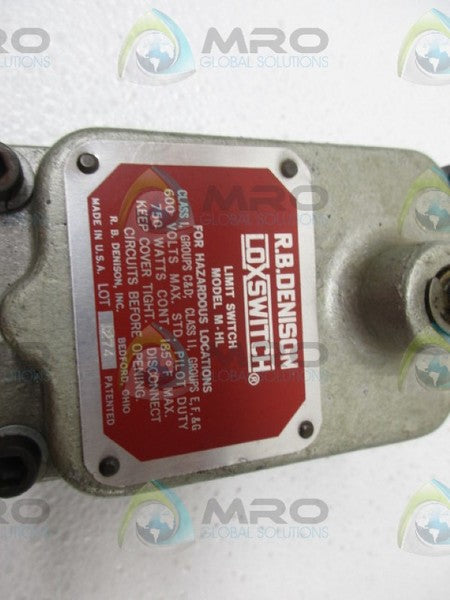 R.B. DENISON M-HL LIMIT SWITCH NSNP