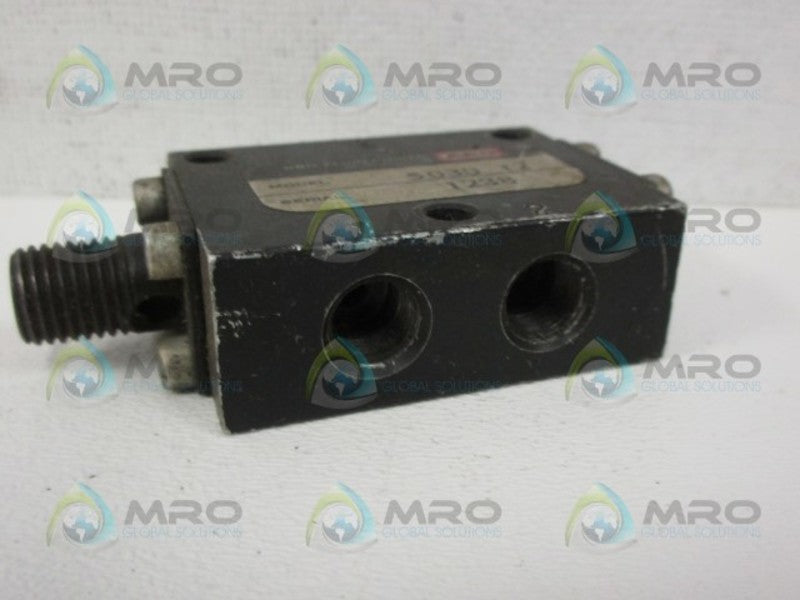 ARO 50312 MANUAL AIR CONTROL VALVE UNMP