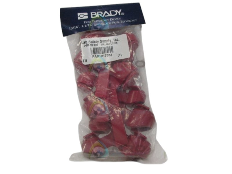 BRADY 65691 FUSE BLOCKOUT (PKG OF 6) NSMP