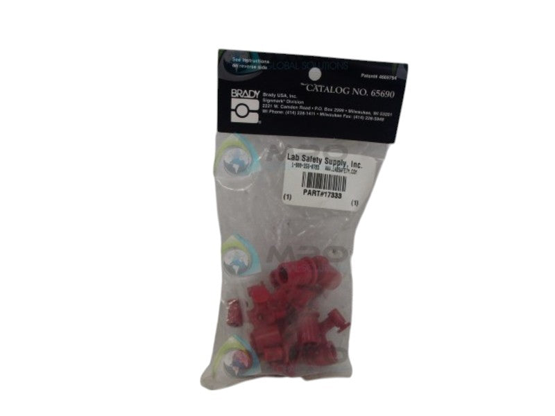 BRADY 65690 FUSE BLOCKOUT (PKG OF 6) NSMP