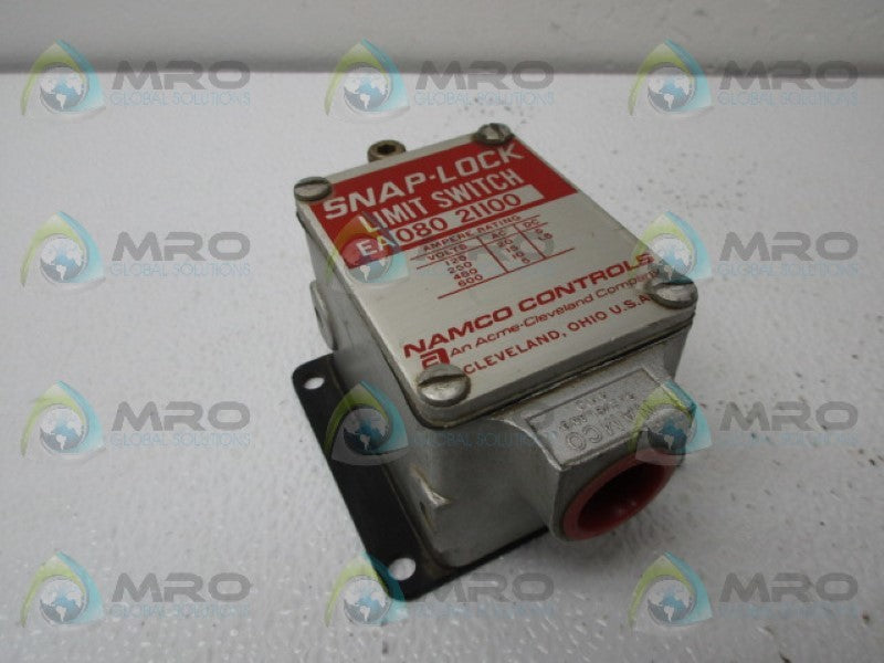 NAMCO EA08021100 SNAP LOCK LIMIT SWITCH *USED*