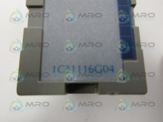 EMERSON 1C31116G04 INPUT MODULE NSNP