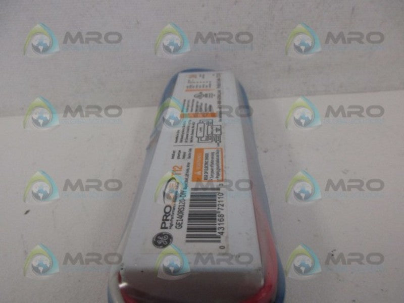 GENERAL ELECTRIC GE140RS120-DIY ELECTRONIC BALLAST NSMP