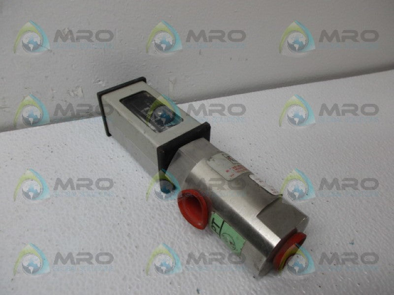 BROOKS 3602-08G2A1C FLOW METER NSNP