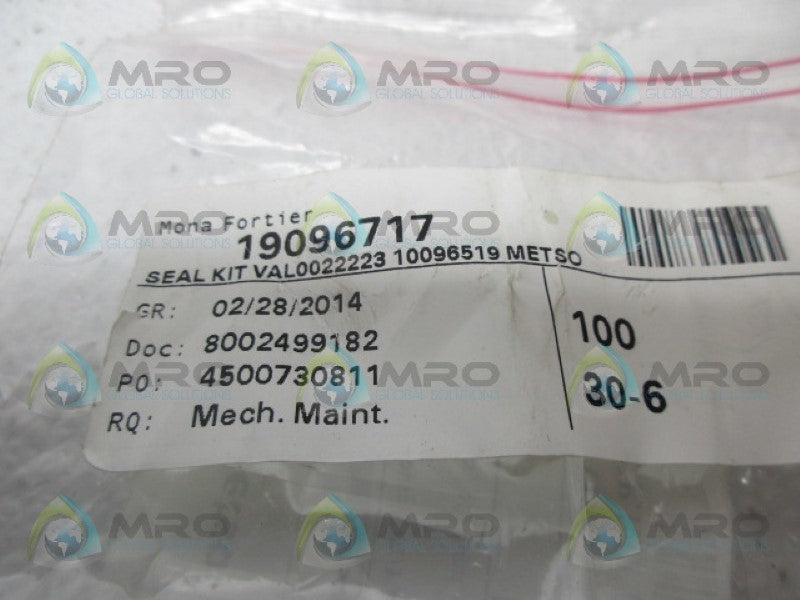 METSO VAL0022223  SEAL KIT 'NSMP