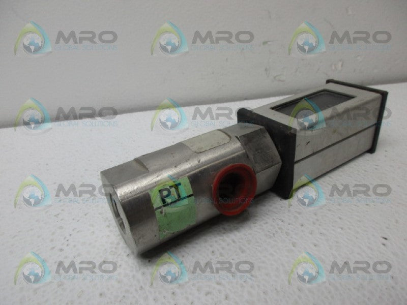 BROOKS 3602-08E2A1D FLOW METER UNMP