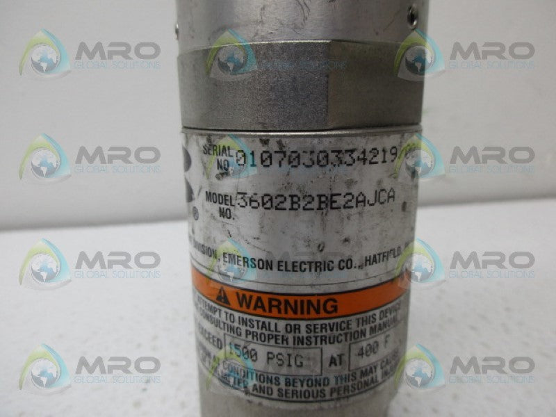 BROOKS 3602B2BE2AJCA FLOW METER NSNP