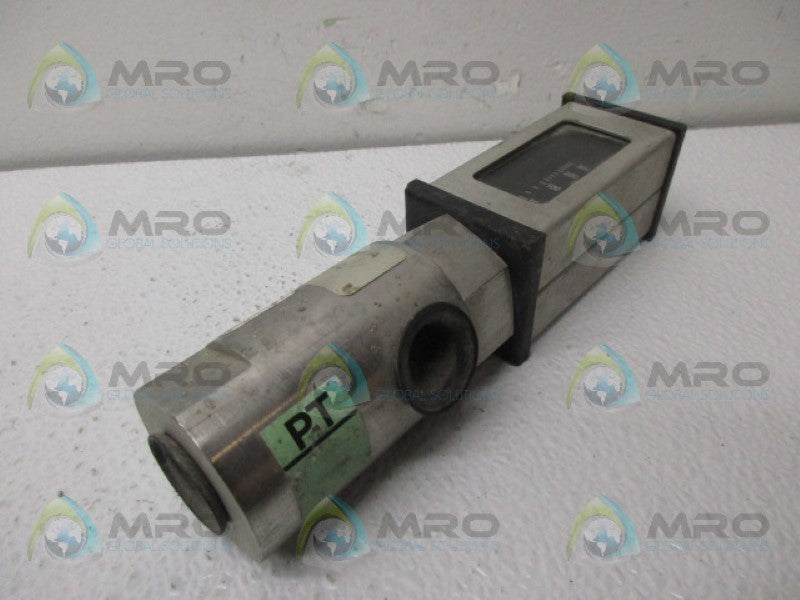 BROOKS 3602-08G25A1C FLOW INDICATOR NSNP