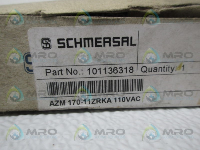 SCHMERSAL AZM170-11ZRKA NSMP