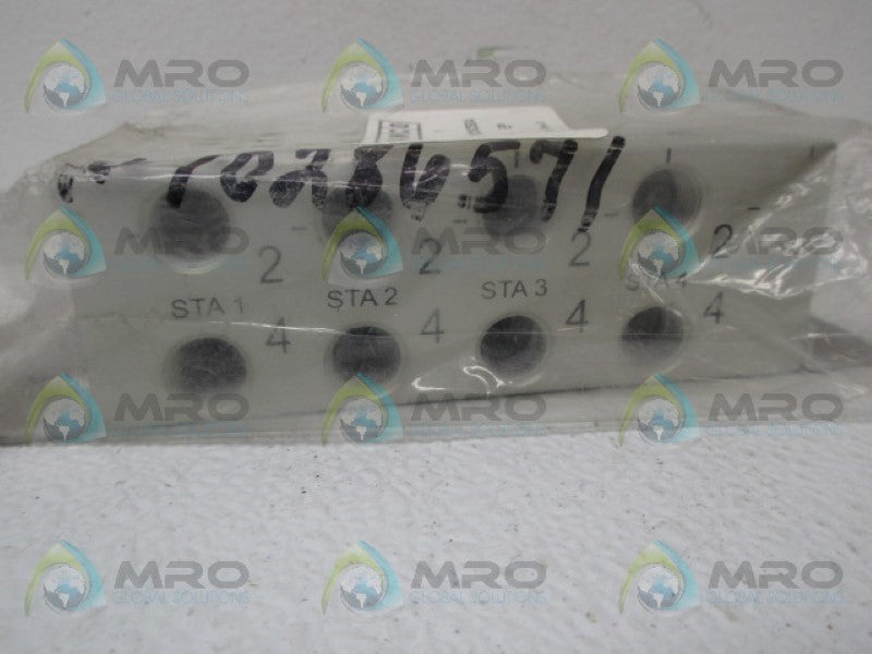 DYNAMCO M03N2S04 SOLENOID VALVE MANIFOLD NSMP