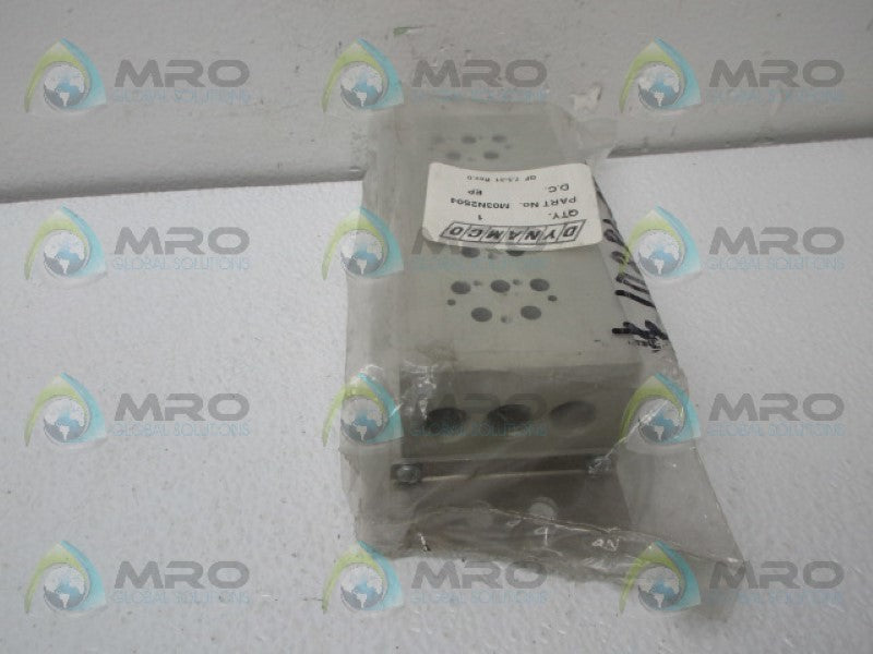 DYNAMCO M03N2S04 SOLENOID VALVE MANIFOLD NSMP