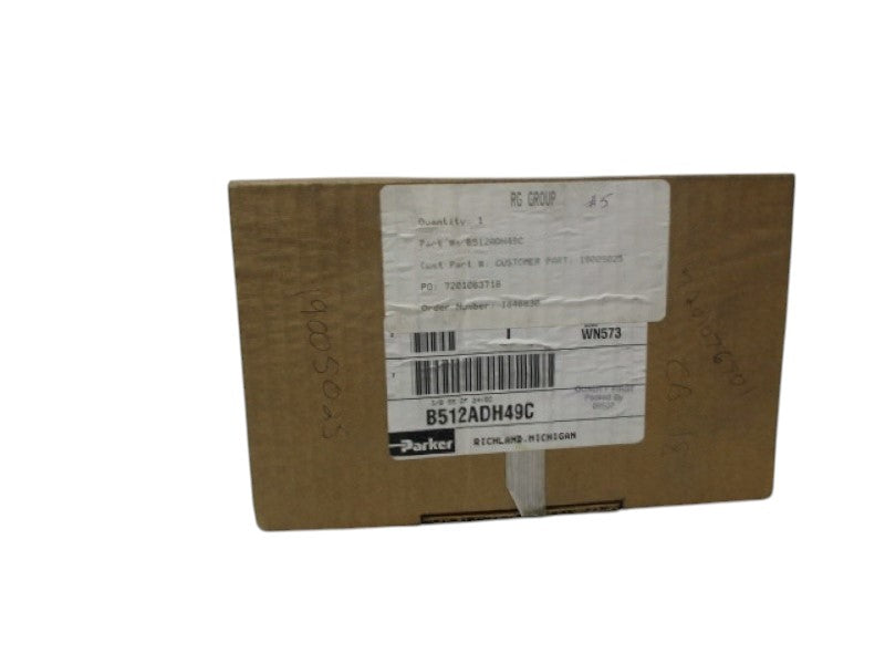 PARKER B512ADH49C SOLENOID VALVE NSMP