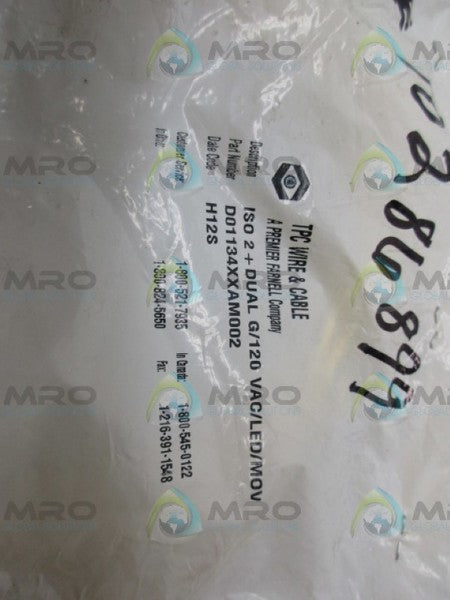 TPC WIRE & CABLE D01134XXAM002 CABLE NSMP