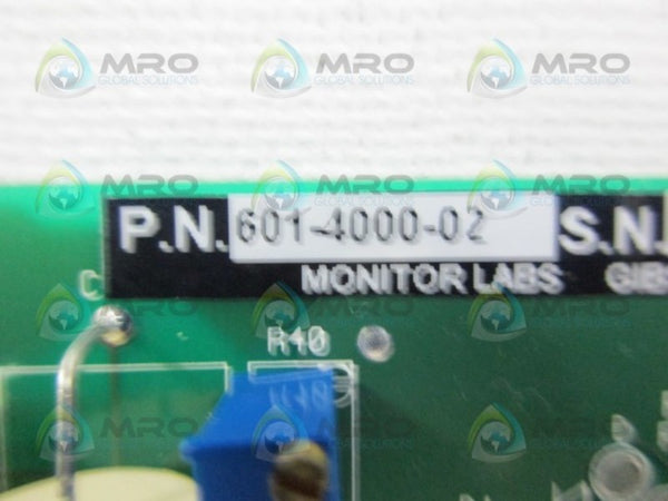UNITED SCIENCES 601-4000-02 REV D CONTROL BOARD NSNP