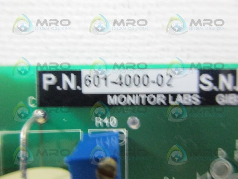 UNITED SCIENCES 601-4000-02 REV D CONTROL BOARD NSNP