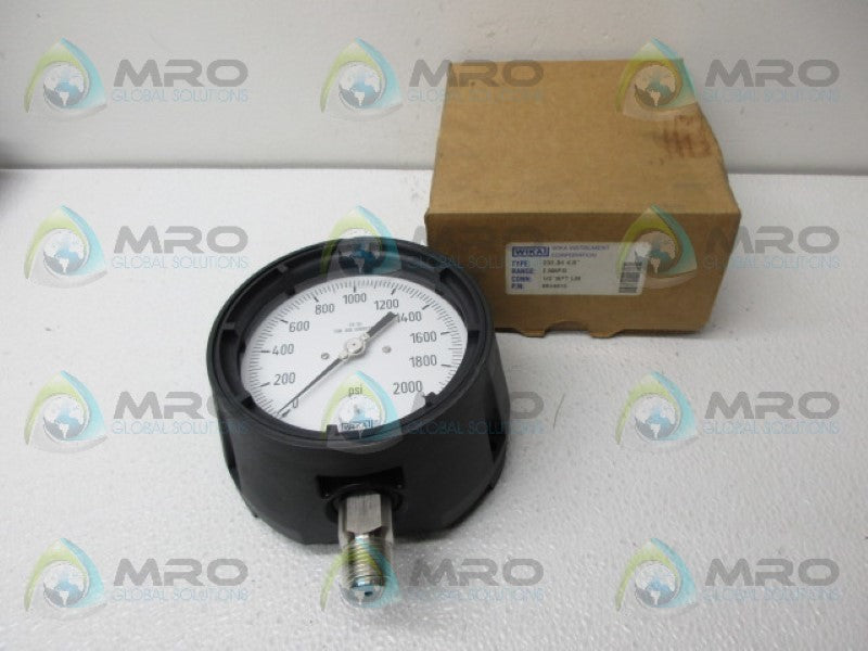 WIKA 9834915 PROCESS GAUGE 0-2000 PSI NSMP