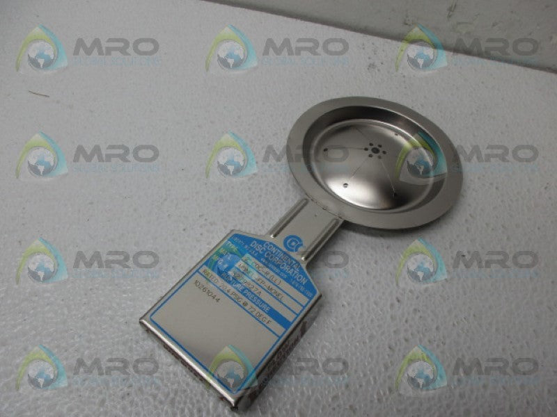 CONTINENTAL DISC 8279827A CDC-R RUPTURE DISC 2" NSMP