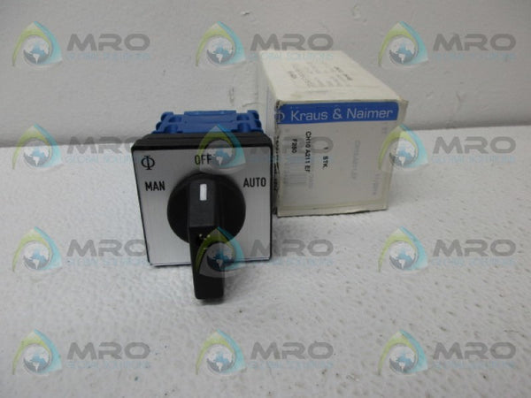 KRAUS & NAIMER CH10A211EF ROTARY SWITCH NSMP