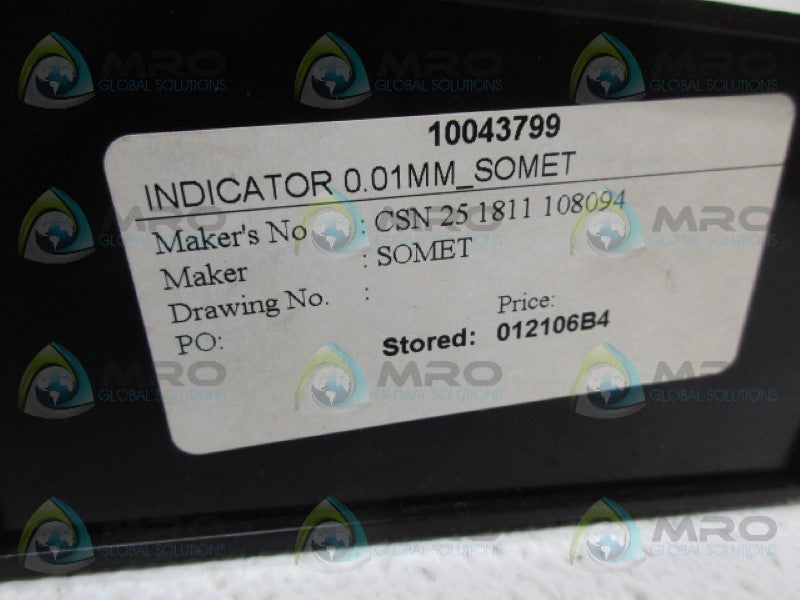 SOMET CSN251811 INDICATOR NSNP