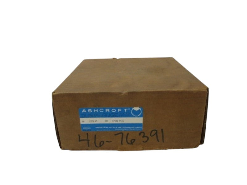 ASHCROFT 601379AS02L-0/500# DURAGAUGE SOLID FRONT 0-500 PSIG NSMP