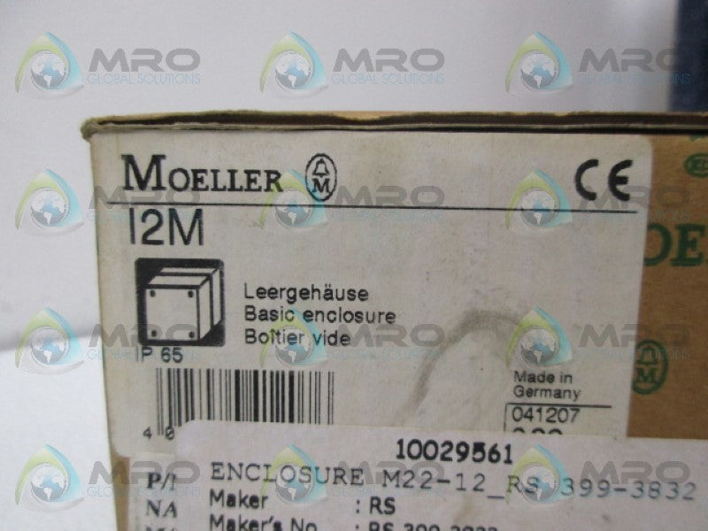 KLOCKNER MOELLER I2M BASIC ENCLOSURE  NSMP