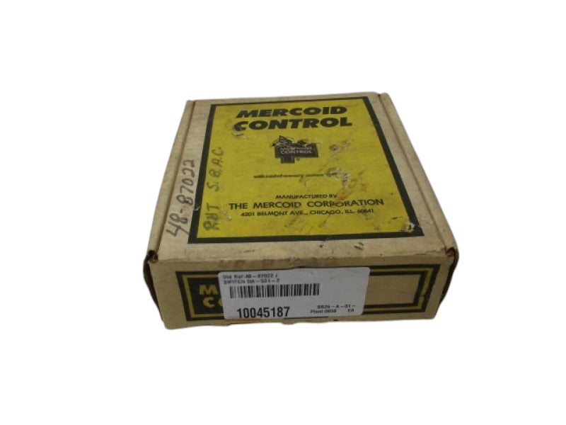 MERCOID CONTROL DA-531-2 PRESSURE SWITCH NSMP